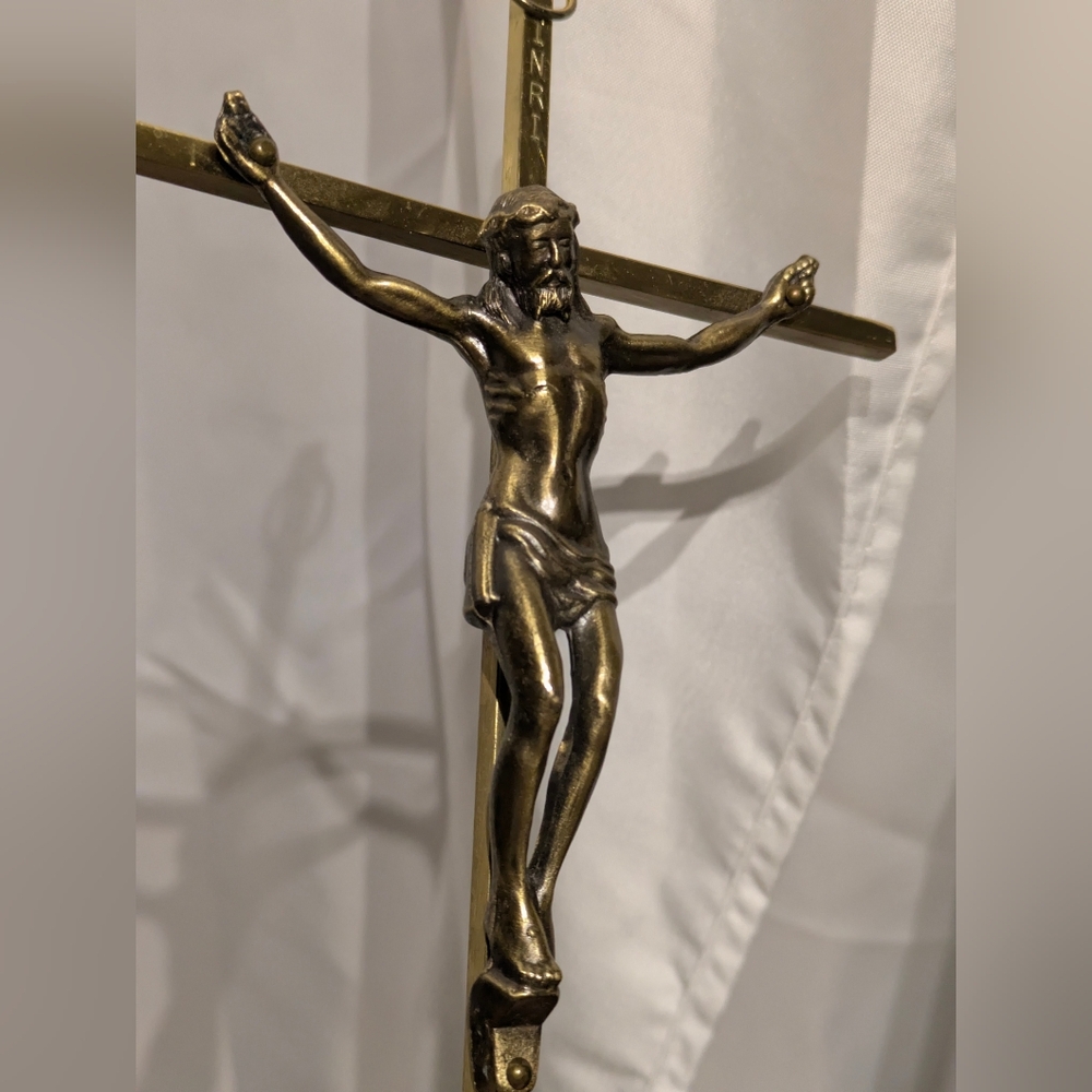 Brass Crucifix
